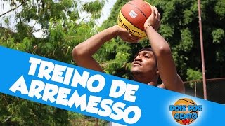 TREINO PARA MELHORAR O ARREMESSO feat KAUÊ EUSTACHIO  TUTORIAIS BASQUETEBASQUETE DE RUA [upl. by Eignat]