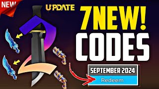 SEPTEMBER UPDATE ALL WORKING MURDER MYSTERY 2 ROBLOX CODES 2024  MM2 CODES 2024 [upl. by Norvun]