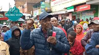 WATCH HOW NYERI MP DUNN MAINA DMM WAS BOOED WHILE TRYING TO PROTECT MATATU OPERATORS IN NYERI TOWN [upl. by Eileen960]