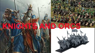 HD’S HANGOUT YT SPECIAL PAINTING BRETONNIAN KNIGHTS OF THE REALM TALKING ORCS AND GOBLINS [upl. by Melosa]