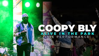 Coopy Bly  Live performance  Alive In the park [upl. by Winzler]