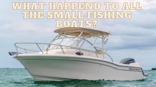 Small Fishing Boats at 2023 Florida Boat Shows  What Does 37k to 170k Get You [upl. by Wilona698]