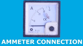 how to connect amp meter in the circuit  Electreca [upl. by Kelila229]