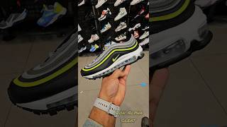 Nike Air Max 97 Platinum Black Volt HD POV Shorts Don Alpha Cleat SKU 921522030 [upl. by Nimajneb]