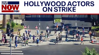 Actors strike Impacts immediate in movies TV  LiveNOW from FOX [upl. by Markson]