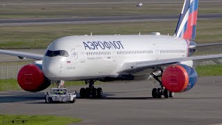 Airbus A350 Aeroflot Air China Qatar amp China Southern at Toulouse Blagnac Airport [upl. by Leith326]