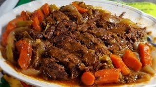 5 STAR POT ROAST RECIPE  How to make an easy pot roast  Step by Step ❤ [upl. by Hutchinson876]