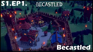 BECASTLED  Ep1  태양과 달의 끝없는 경쟁 비캐슬드도시건설게임 [upl. by Akehsyt]