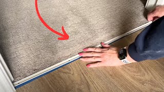 Homeowner tries the new vinyl plank flooring solution DIYers are OBSESSED with [upl. by Asemaj733]