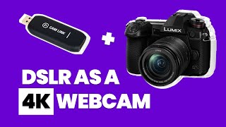 How to Use Your DSLR as a Webcam with The Elgato Cam Link 4K [upl. by Prentice]