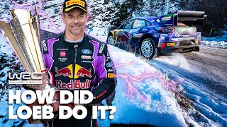 How Sebastien Loeb Actually Won Rallye MonteCarlo 👑 [upl. by Nnylf]