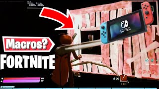 How to “Macro” Edit on Nintendo Switch Fortnite [upl. by Esinej309]