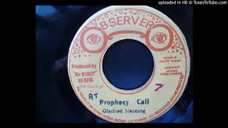 Glasford Manning  Prophecy Call  Version  Observer 7quot [upl. by Berrie994]