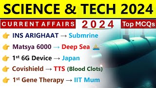 Science amp Technology 2024 Current Affairs  SCI amp Tech 2024  Current Affairs 2024  Indologus [upl. by Gennifer522]