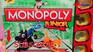 Monopoly Junior Board Game  My First Monopoly Game [upl. by Bergmann]