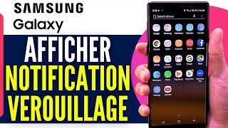 Comment Afficher Les Notifications Sur Lécran De Verrouillage Samsung 2024 [upl. by Maison]