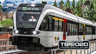 TS 2020 Im Stadler GTW unterwegs zwischen Schaffhausen und Kreuzlingen  TRAIN SIMULATOR 2020 [upl. by Yanel]