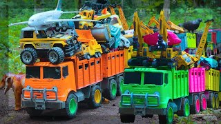 RC TRUCK RC HEAVY HAULAGE RC EXCAVATOR RC MACHINE RC TRACTOR RC DUMP TRUCK RC COLLECTION [upl. by Abramson]