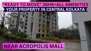 Luxury 3Bhk Flat In Kolkata Near Acropolis Mall📞 8100293325  ₹139Cr  Best Complex Near Ruby More [upl. by Sitof]