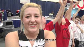 Carylanne Wolfington of HallDale High School Hits 1001 Points for Her Career [upl. by Tu]