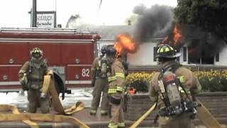 Wings Fire Palatine Illinois June 18 2010 UNEDITED [upl. by Gibb530]