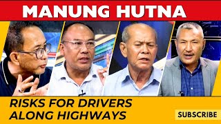 RISKS FOR DRIVERS ALONG HIGHWAY ON MANUNG HUTNA 17 APR 2024 [upl. by Lynett948]