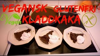 VEGANSK GLUTENFRI KLADDKAKA [upl. by Naryt]