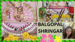 Thakorji Na Shringar  Laddu Gopal Shringar [upl. by Bock]