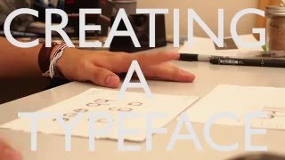 CREATING A TYPEFACE  Fishbowl [upl. by Selwin]