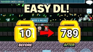 BEST PROFIT METHOD TO GET RICH FAST IN GROWTOPIA 2023 OMG😱 Growtopia Profit  Growtopia [upl. by Nnel]