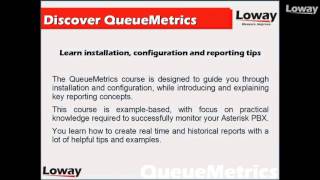 QueueMetrics Monitor for Asterisk Training Program [upl. by Bell223]