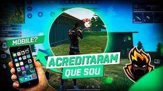 TROLLEI OS ALEATÓRIOS FINGINDO SER MOBILE BLACKN444 FREE FIRE [upl. by Netsruk]