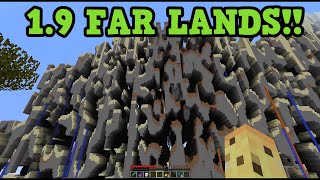 Minecraft 19 FAR LANDS Gameplay  Tutorial [upl. by Novled]