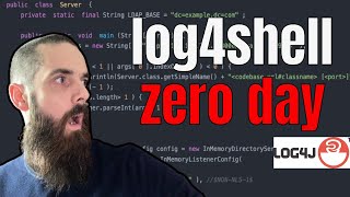 LOG4SHELL  A Zero Day you need to protect against TODAY [upl. by Elleahcim]