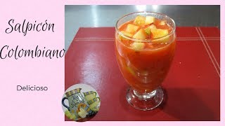 SALPICON DE FRUTAS COLOMBIANO  Mis Recetas [upl. by Sucramel]