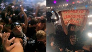 SURVIVING KEN CARSON MOSH PIT POV  SAN FRANCISCO CONCERT DAY 1 amp 2 [upl. by Noedig]