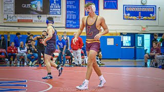 165 – Anthony Haddad G of Marmion Academy IL vs Drew Silzer R of Lockport IL [upl. by Yousuf]