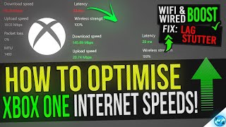 🔧 How to Boost XBOX ONE Internet speed  Faster downloads Lower Ping and Fix LAG [upl. by Ahtnama]