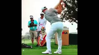 Dustin Johnson slow motion golf swing meditation golfmeditation meditation alloverthegolf [upl. by Lowenstein]