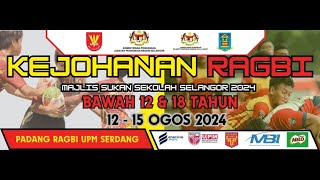 Teaser Kejohanan Ragbi MSS Selangor Tahun 2024 [upl. by Akiemehs]