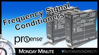 ProSense Frequency Converters  Monday Minute at AutomationDirect [upl. by Cathey]