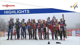 Highlights  Krogh denies Sweden a famous win in Ulricehamn Mens RL  FIS Cross Country [upl. by Adolphe]