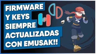 ACTUALIZAR FIRMWARE Y KEYS POR SIEMPRE CON EMUSAK  Para YUZU y RYUJINX  2022 [upl. by Initof]