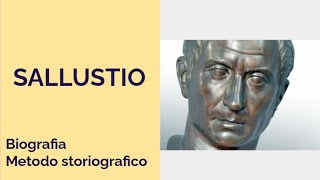 Sallustio biografia storiografia [upl. by Assetnoc]