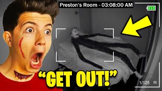 SCARIEST MOMENTS in YouTuber Videos Preston Unspeakable amp MrBeast [upl. by Aremihc742]