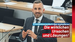 Beiträge für die Krankenkasse explodieren  die wirklichen Ursachen und die wirklichen Lösungen [upl. by Ahsek]