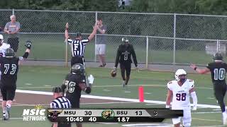 Bemidji State Football Highlights vs Minnesota State Sept 1 2022 [upl. by Bo]