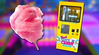 Is The Cotton Candy Vending Machine Worth It [upl. by Jeane820]