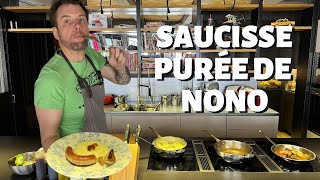 RECETTE DE NORBERT  LA VRAIE SAUCISSE PURÉE [upl. by Hteik]