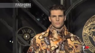 quotVERSACEquot Full Fashion Show Autumn Winter 2014 2015 Milan Menswear MFW by Fashion Channel [upl. by Lertsek]